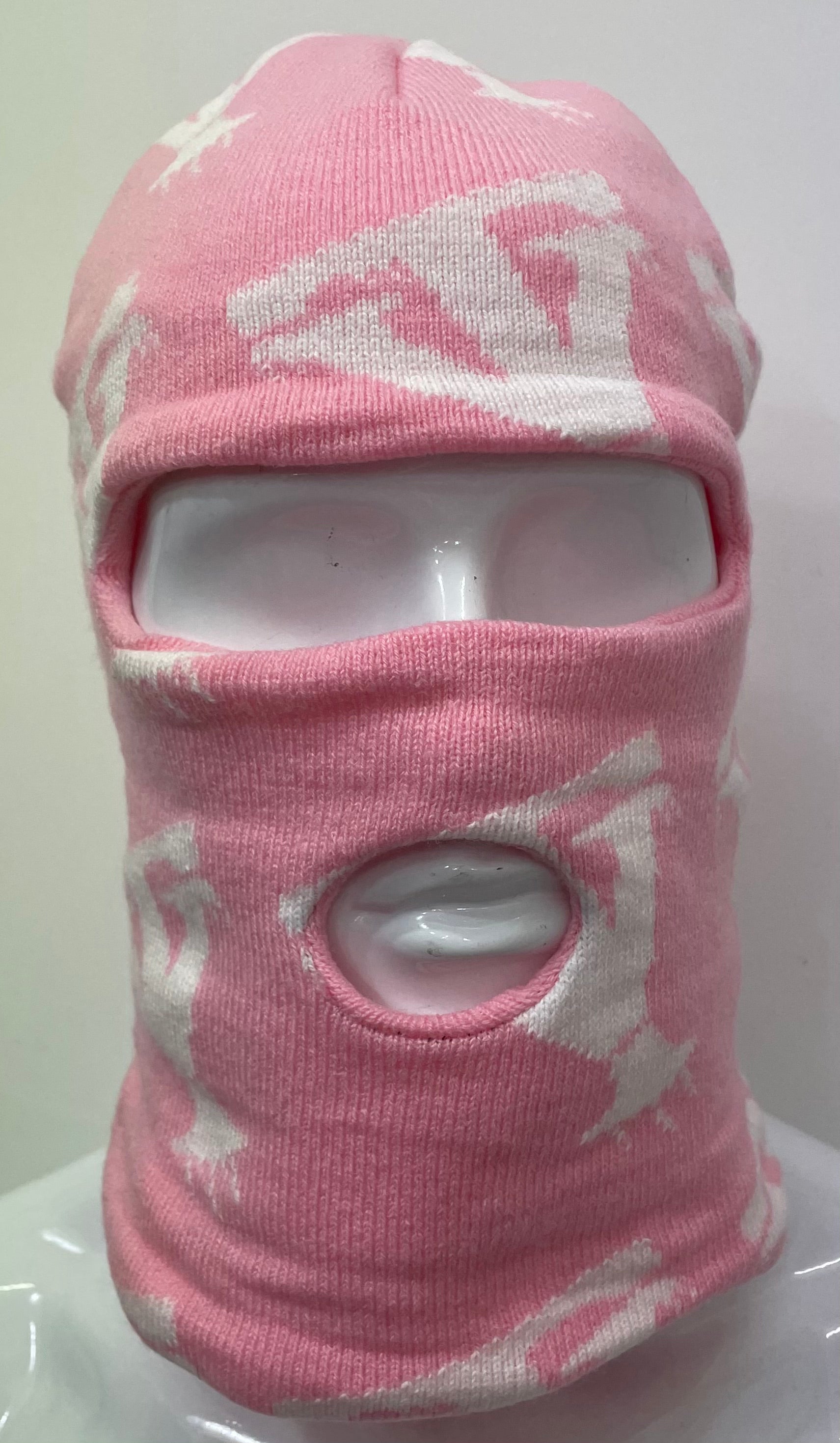帽子 MASU MULTI STRIPE BALACLAVA(PINK) Unisex Ski Balaclava - Pink | 4F: Sportswear and shoes