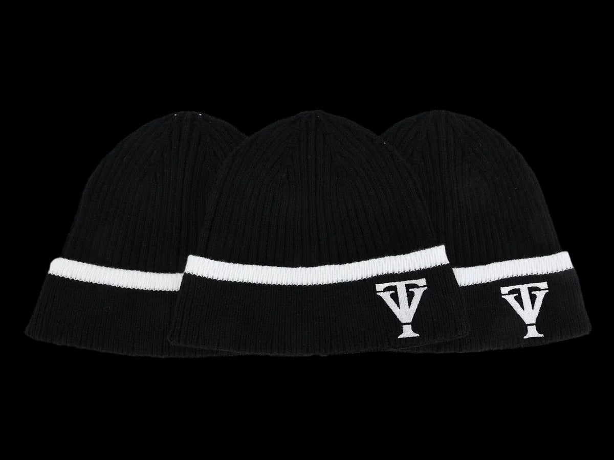 TrueVie Black & White Beanie