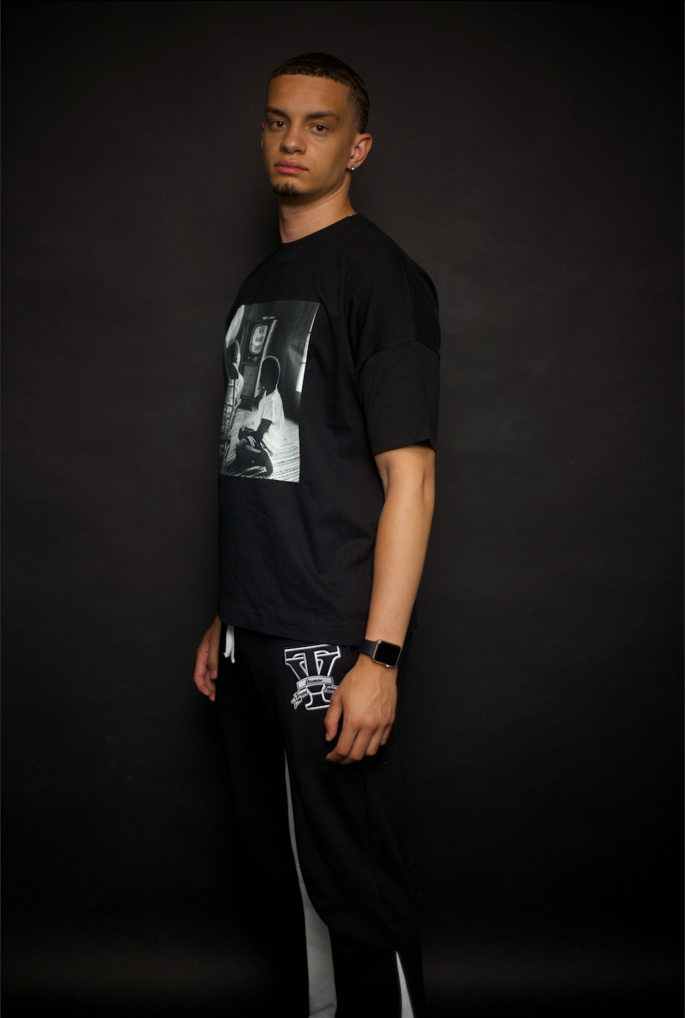 Black Brainwashed Gen Tee