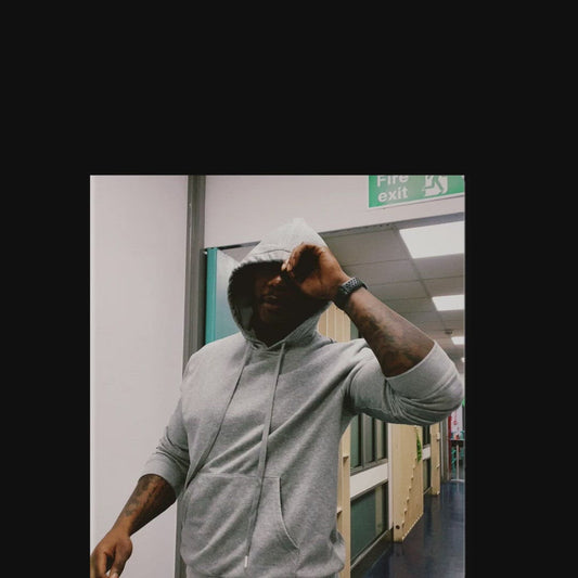 TrueVie Grey Drip Hoodie