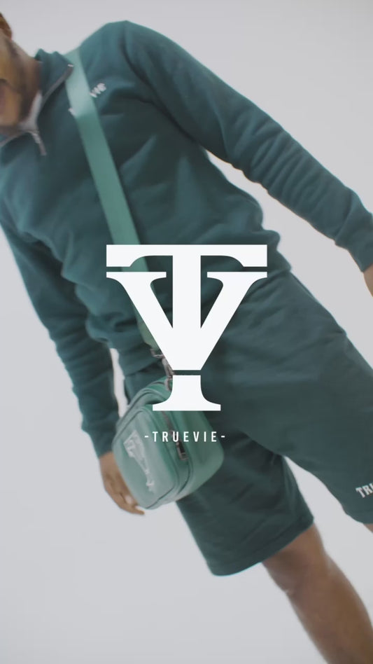 TrueVie Green Messenger Bag