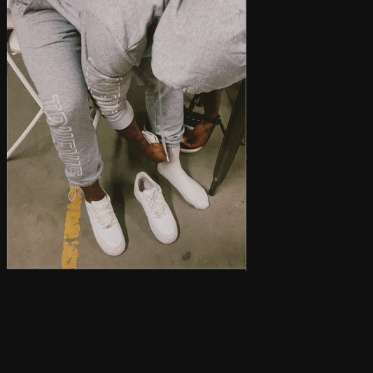 TrueVie Grey Drip Bottom