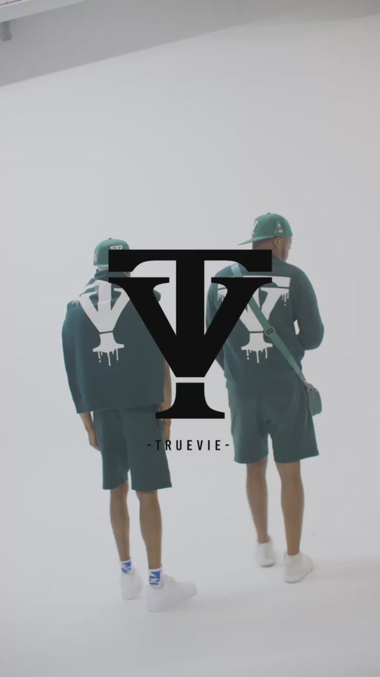 TrueVie Green Messenger Bag