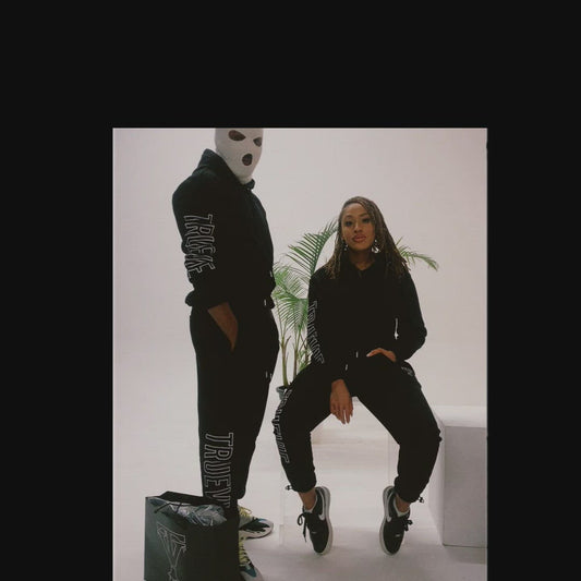 TrueVie Black Drip Tracksuit