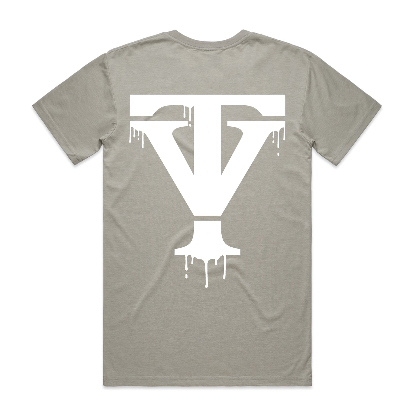 Light Grey Drip T-Shirt