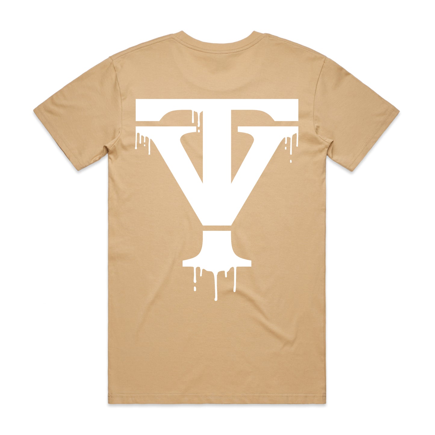 Tan Drip T-Shirt